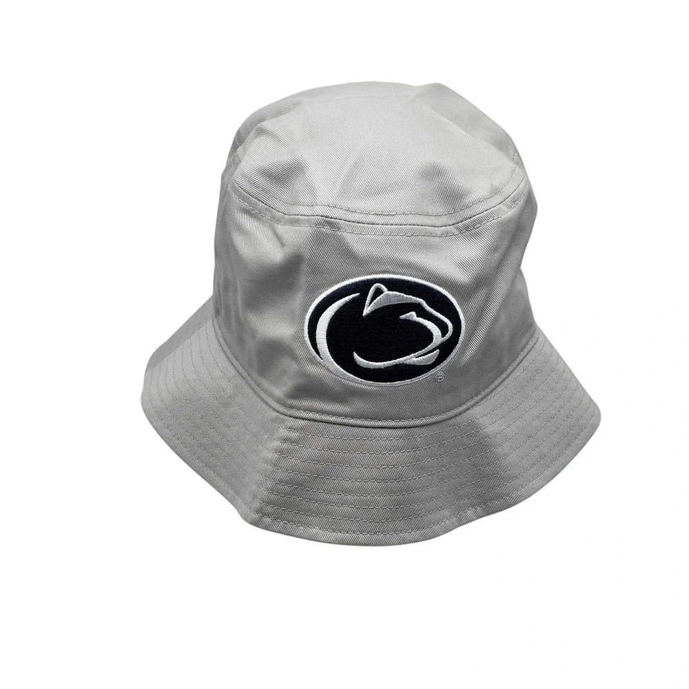 Nike Penn State Nittany Lions Primetime Apex Bucket Hat Cap Mens Large Gray NWT